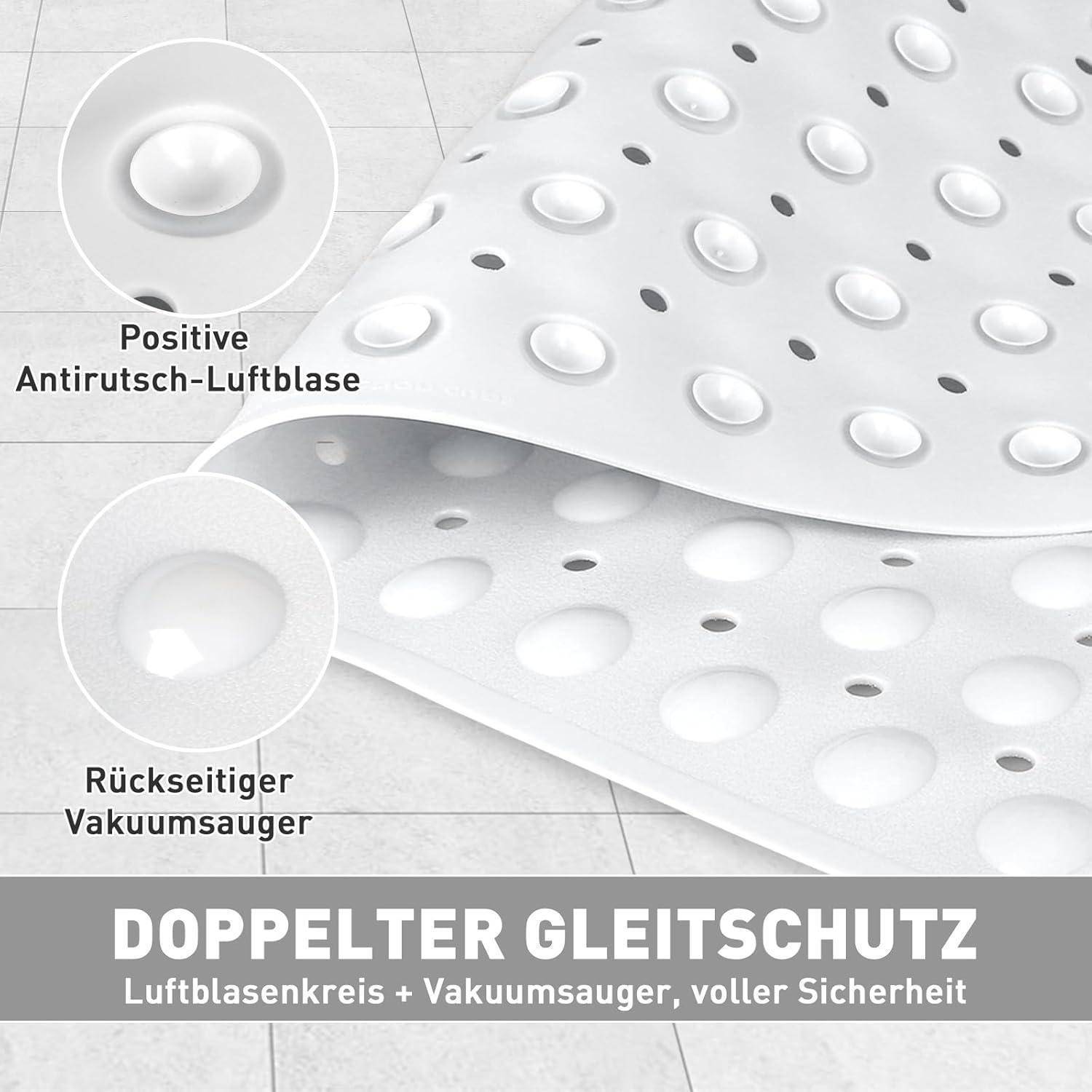 Bewerbungsgrafik von zwei rutschfesten Matten, die 