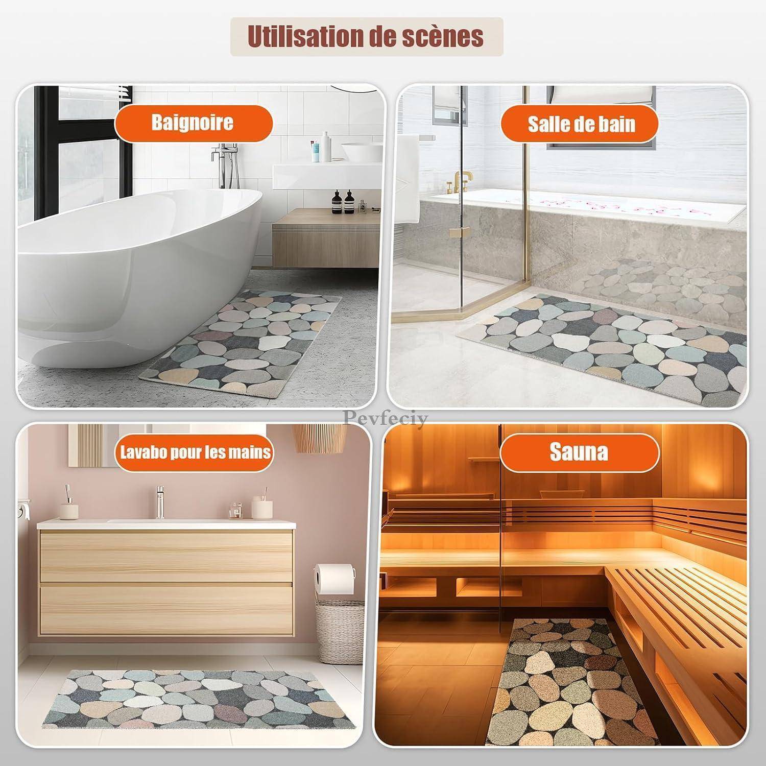 Collage mit dem Titel „Utilisation de scènes