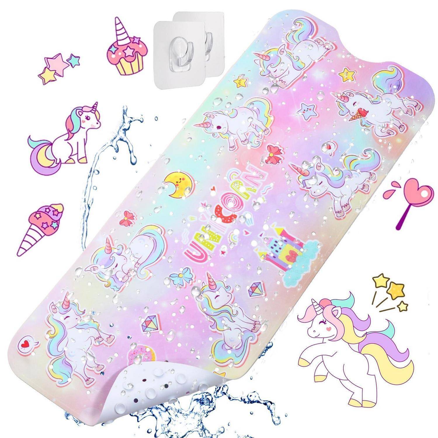 Pastellfarbenes Einhorn-Design-Handyhülle mit Regenbogenverlauf, Sternen, Cupcakes und 