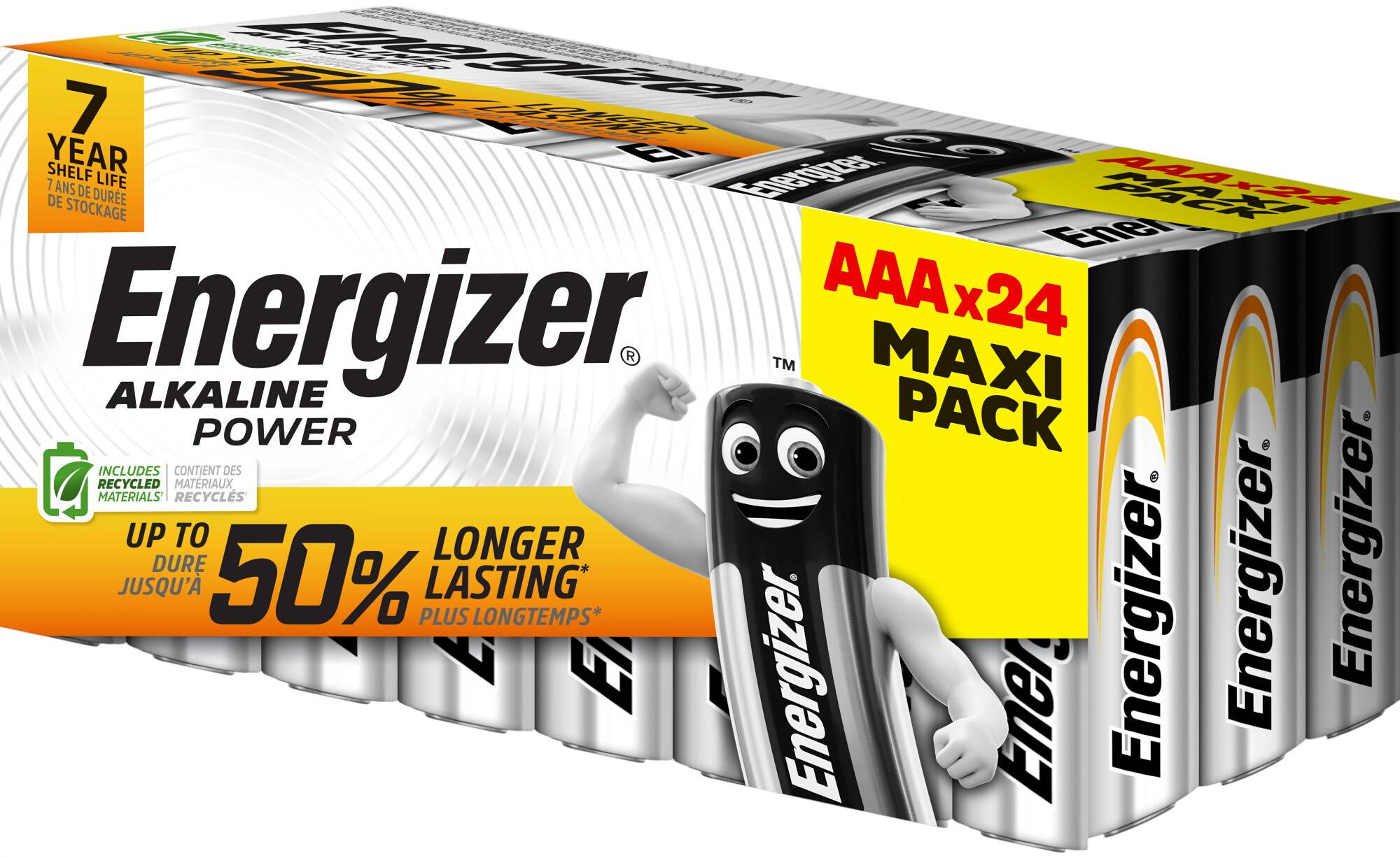 Energizer Alkaline AAA-Batterie 24er-Pack „Maxi Pack