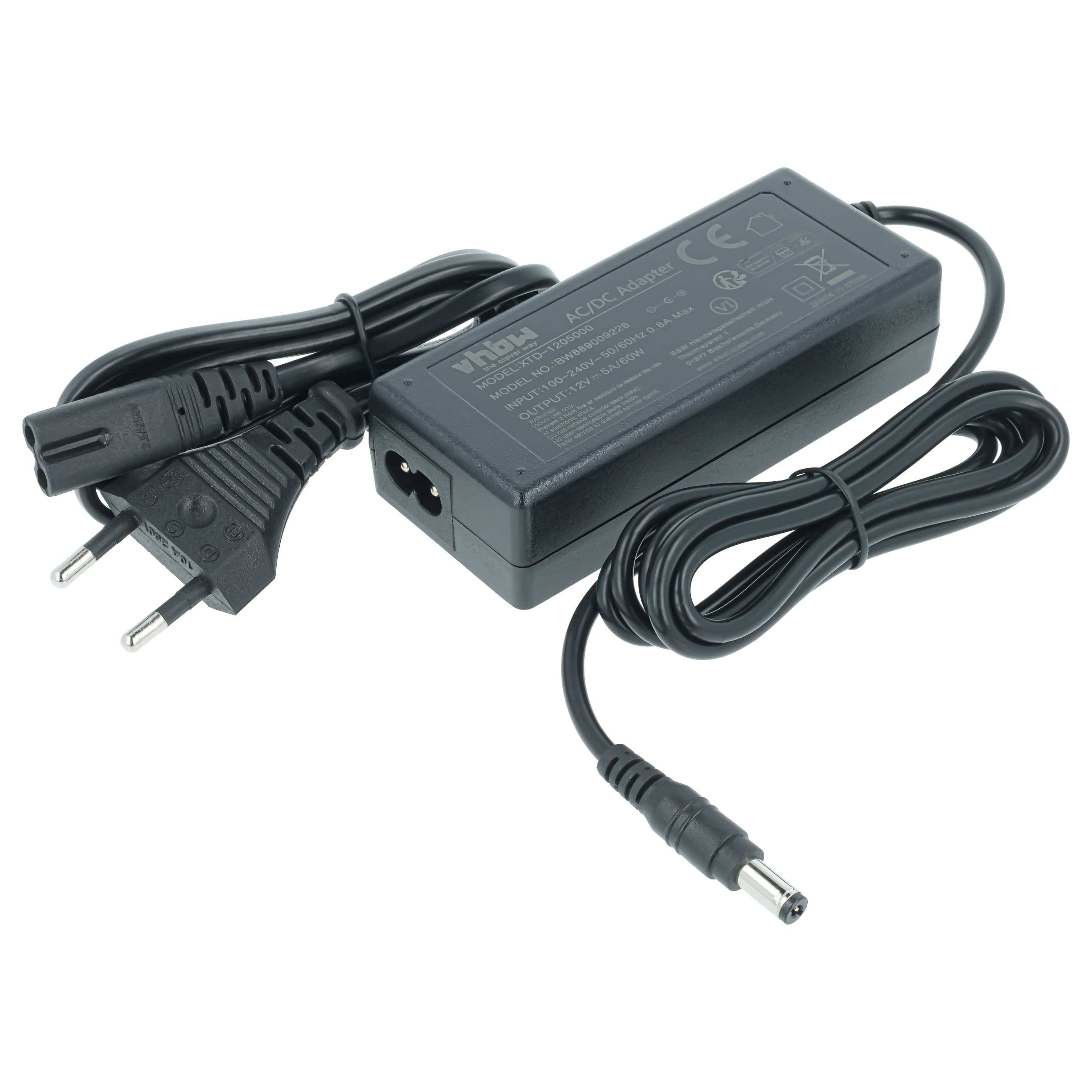 vhbw Netzteil kompatibel mit Datalogic DH60 Handheld | POS Barcode Scanner, Handheld Laserscanner