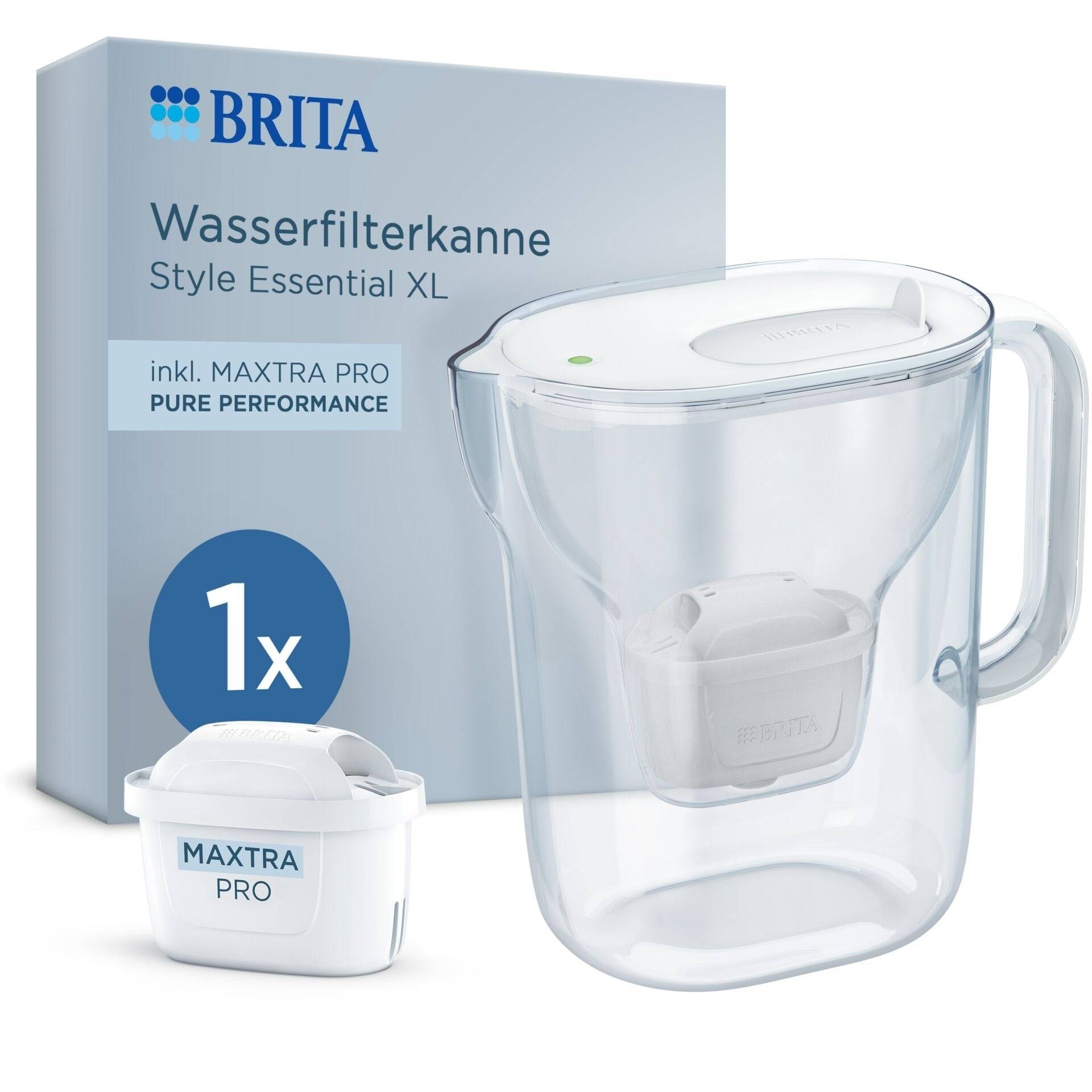 BRITA Wasserfilter-Kanne „Style Essential XL