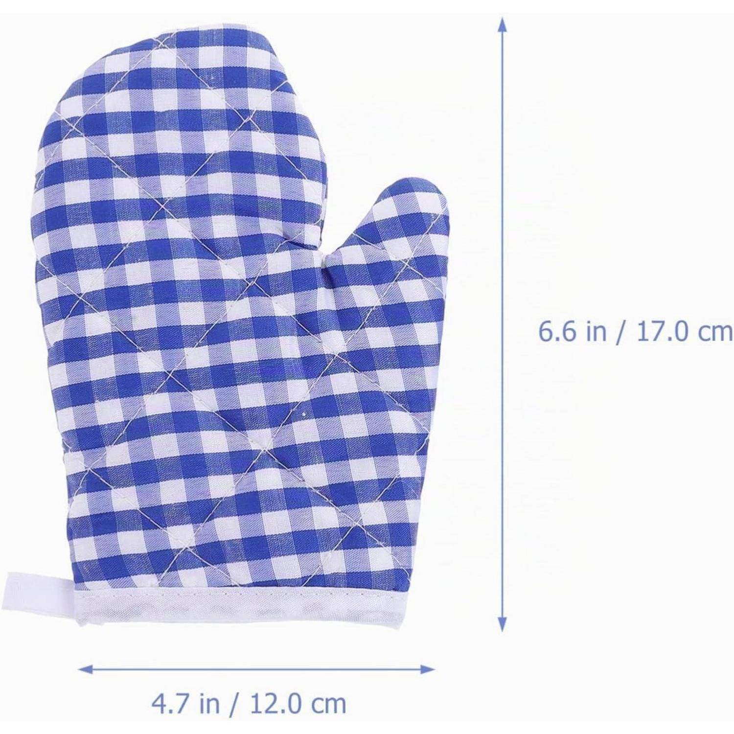 2er Set Kinder Ofenhandschuhe hitzebeständig mit Aufhängeloch