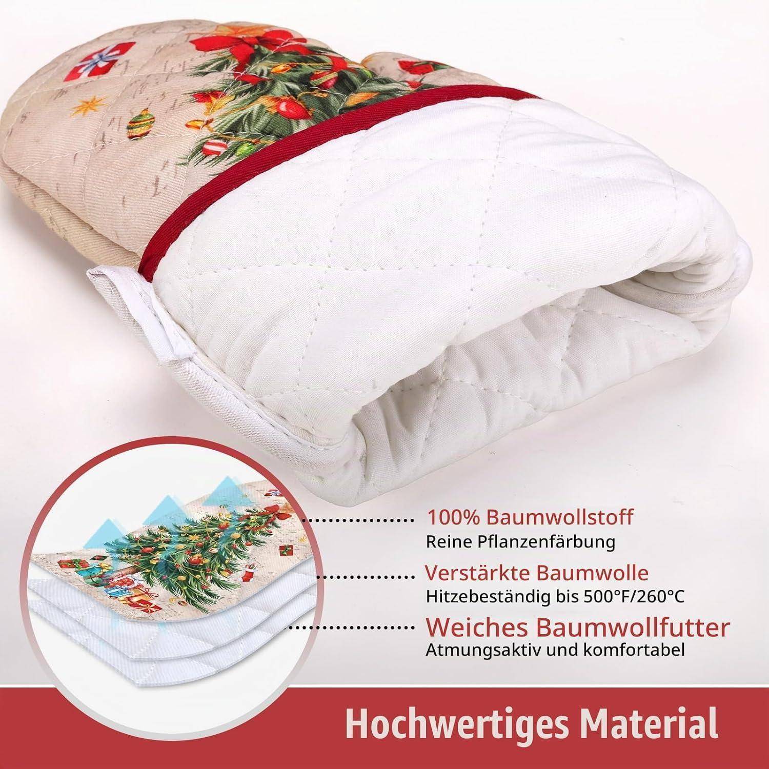 Produktbild einer dekorativen aufgerollten Baumwolldecke oder eines Kissens mit gestepptem weißem Innenraum und blumigem Außenstoff; der Text hebt „Hochwertiges Material