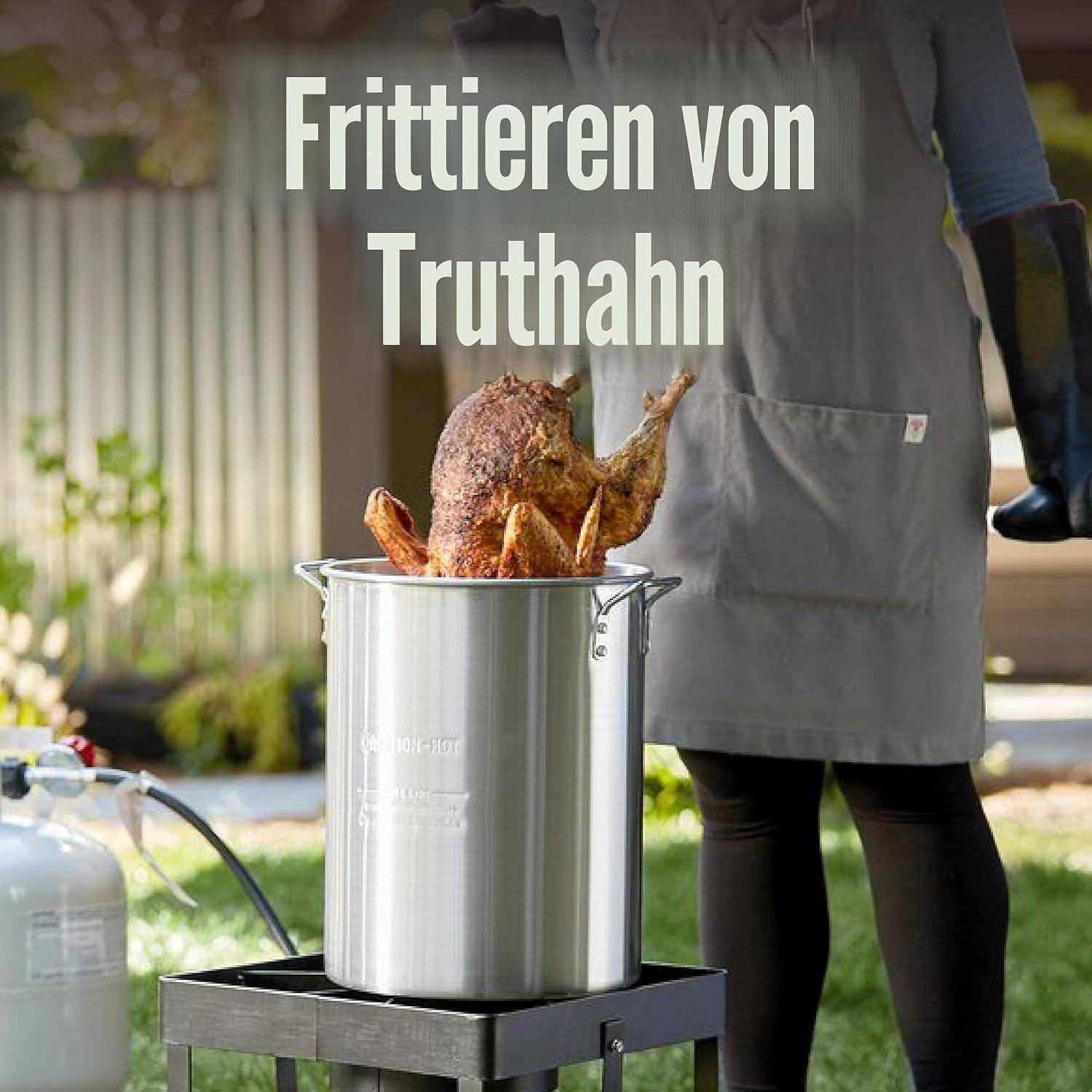 Frittieren von Truthahn