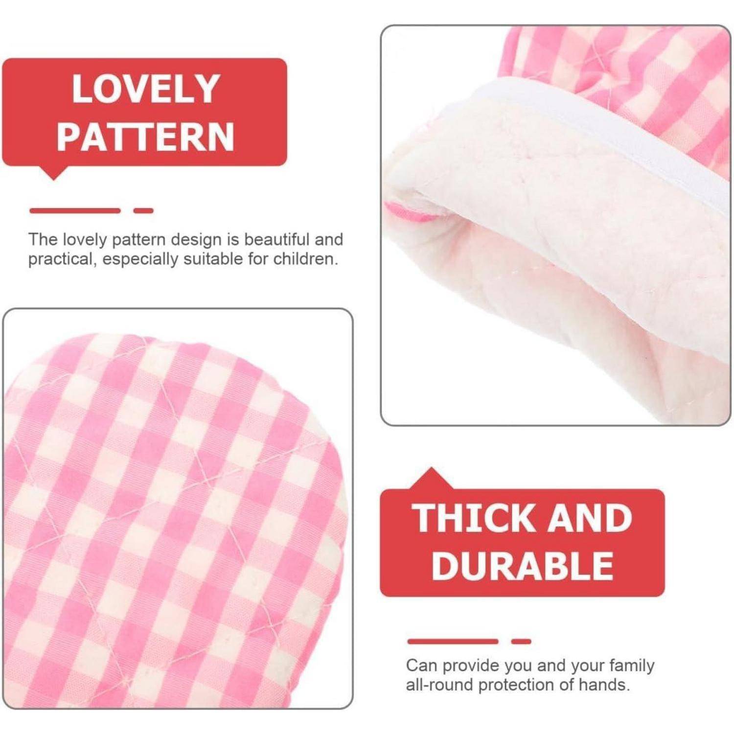 Cabilock Ofenhandschuhe 4er Set Hitzeschutz Polyester