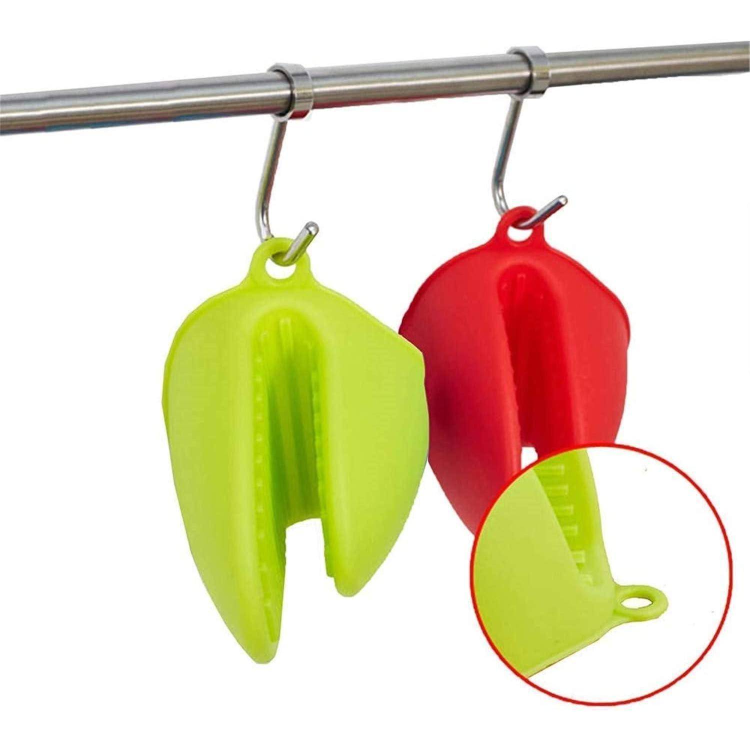 Silikon-Topfhandschuhe hitzebeständig bis 230°C Grün 1 Stück