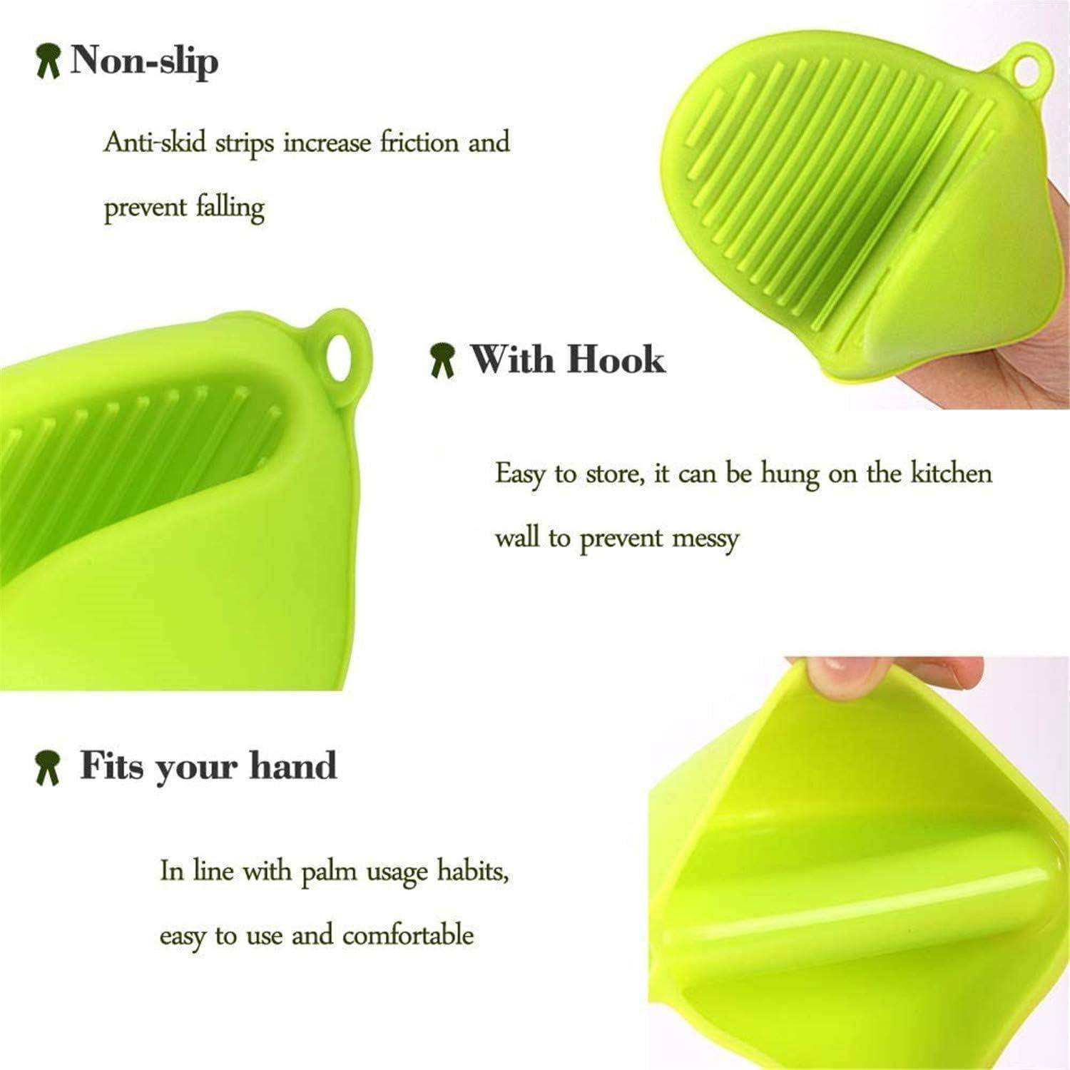 Silikon-Topfhandschuhe hitzebeständig bis 230°C Grün 1 Stück