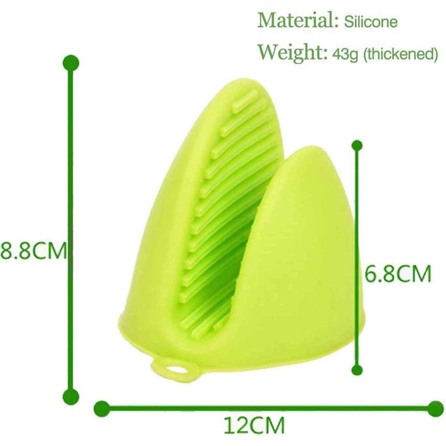 Silikon-Topfhandschuhe hitzebeständig bis 230°C Grün 1 Stück