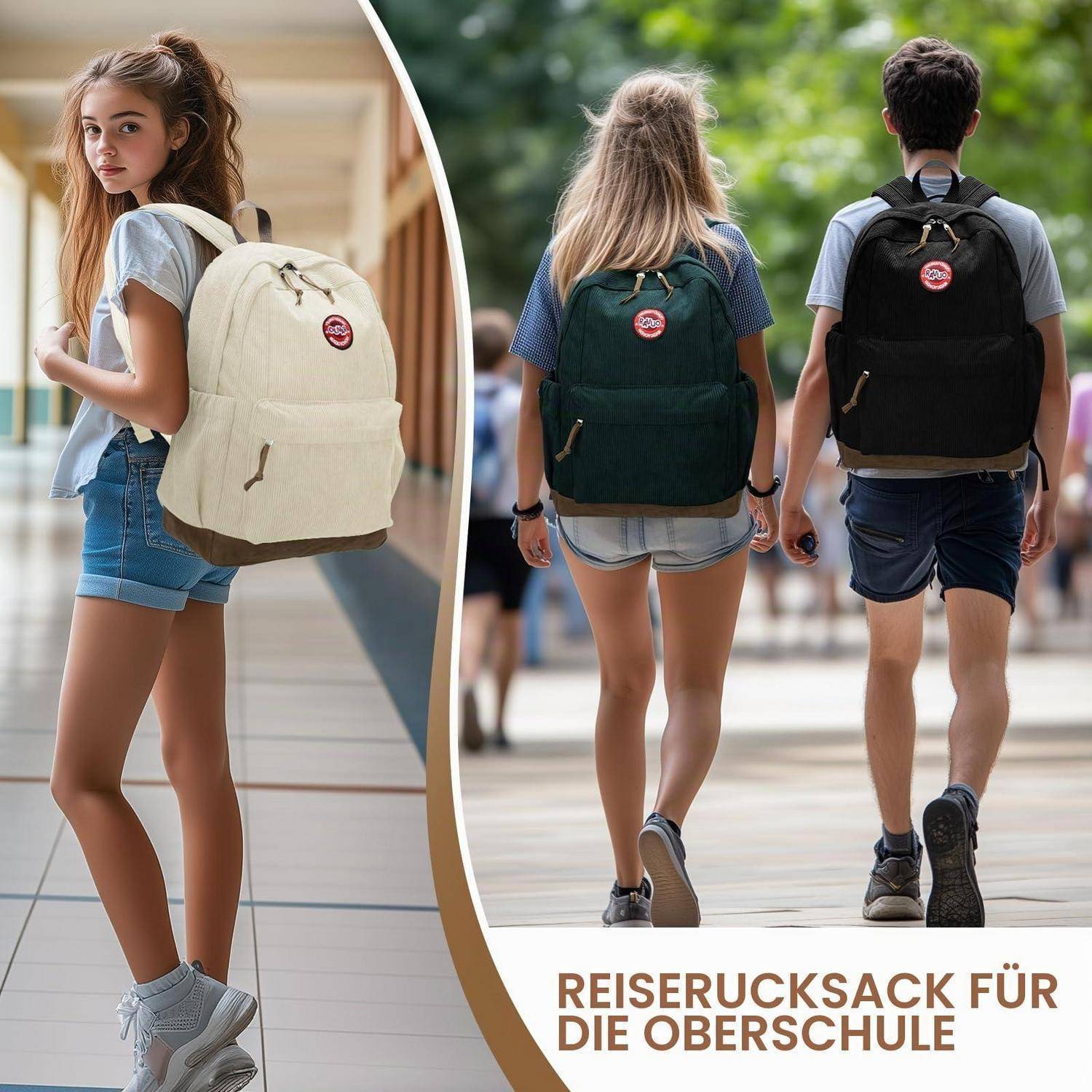 REISERUCKSACK FÜR DIE OBERSCHULE