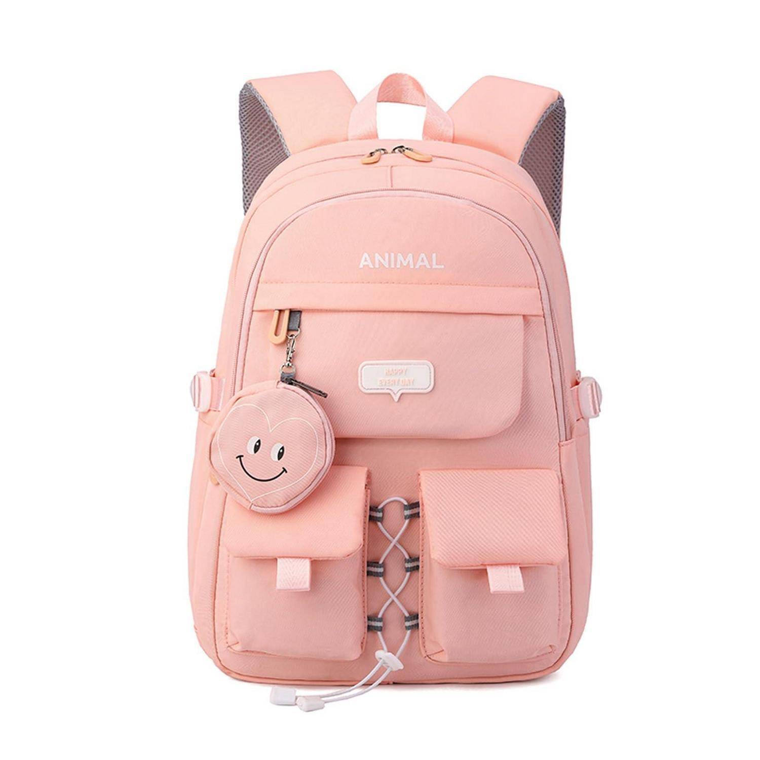 Rosa Kinderrucksack mit „ANIMAL