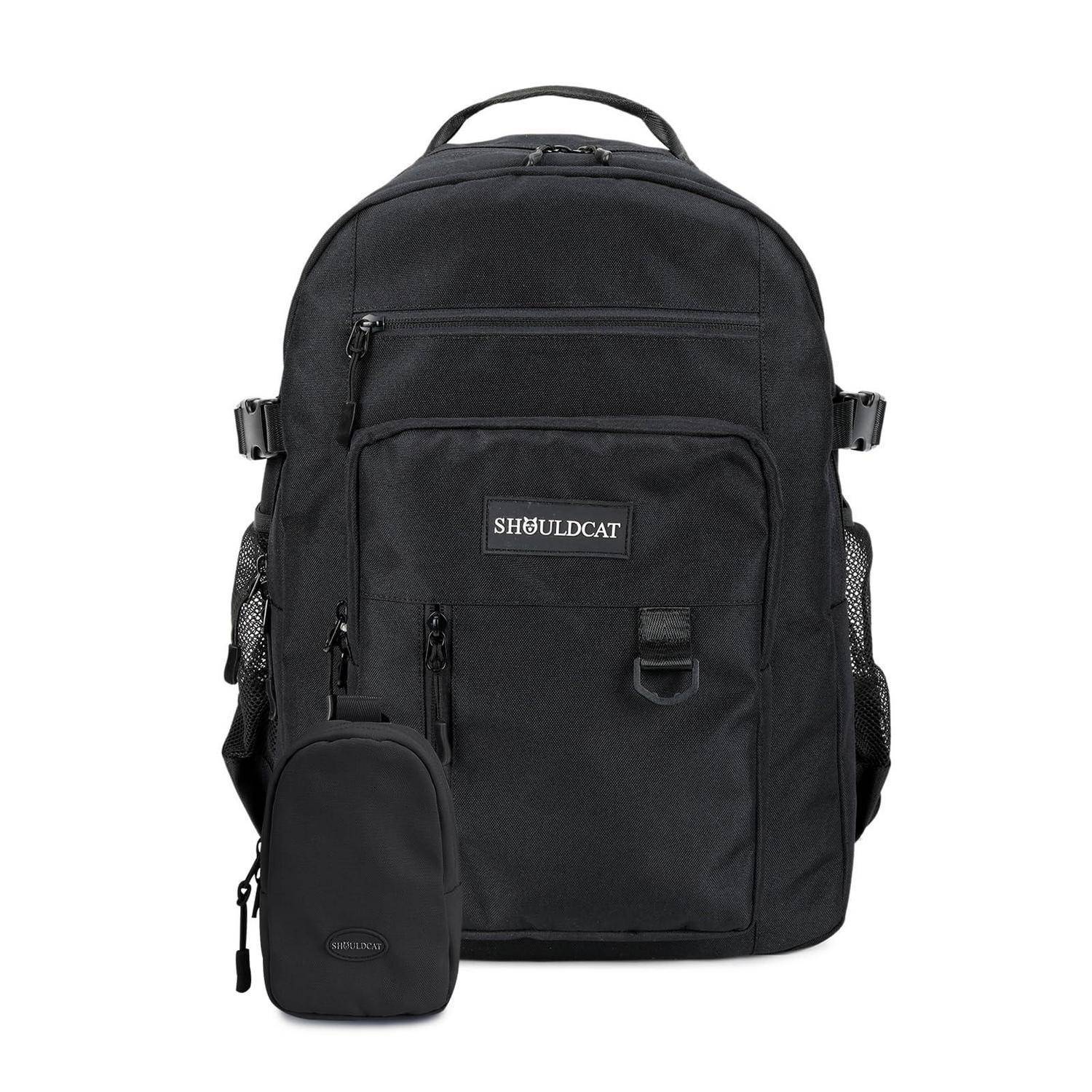 FANDARE Rucksack 15.6 Zoll Laptopfach wasserdicht Schwarz