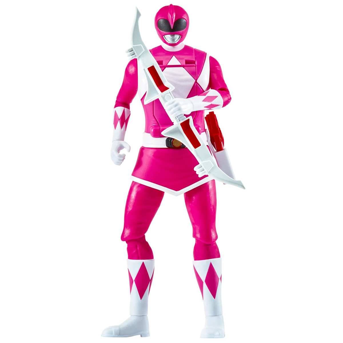 Power Rangers Mighty Morphin PINK Ranger Auto-Morphin Action Figure 4+