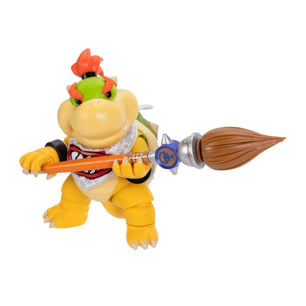 Super Mario Galaxy-Film: Bowser Jr.12,7 cm Actionfigur + Zubehör lizenziert 3+
