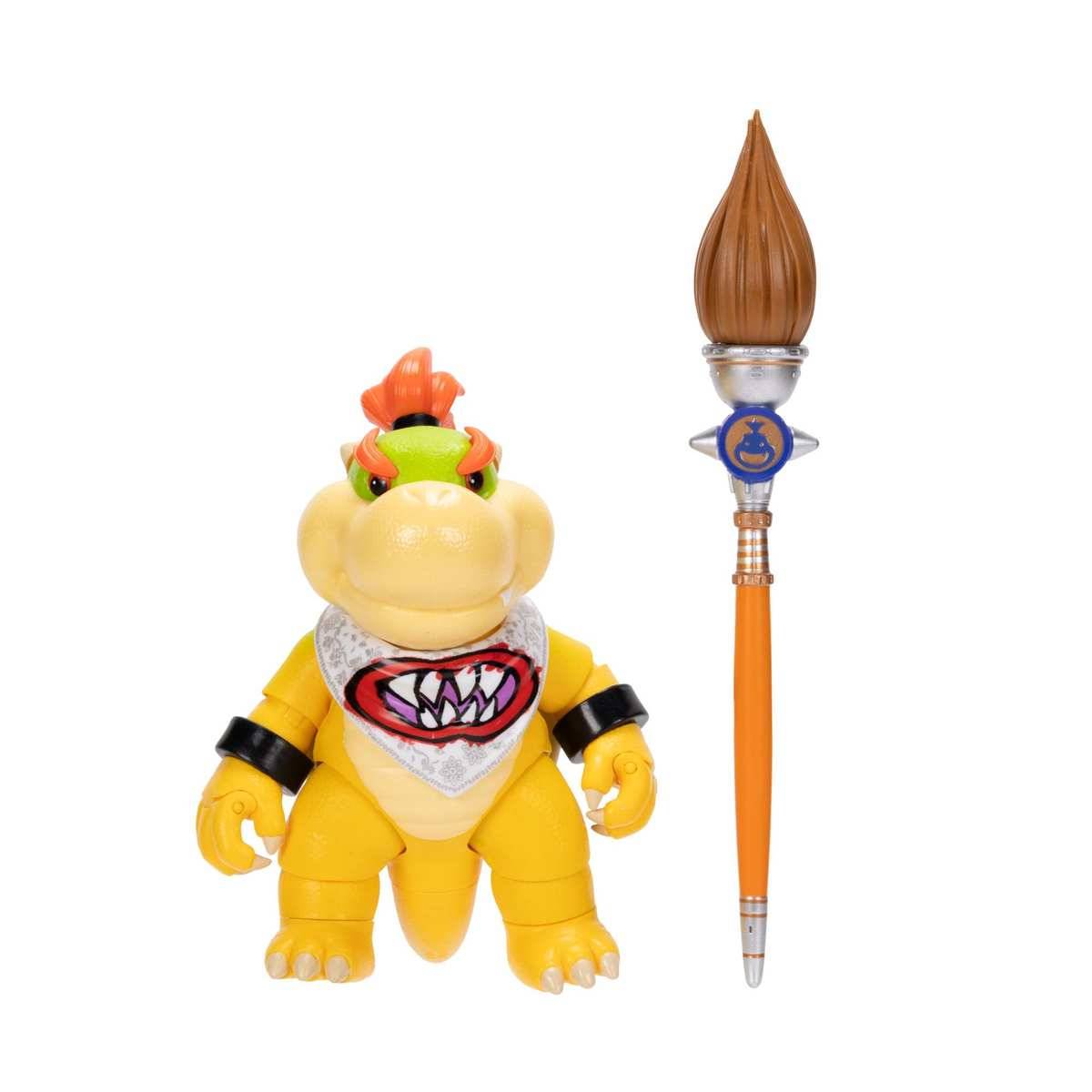 Super Mario Galaxy-Film: Bowser Jr.12,7 cm Actionfigur + Zubehör lizenziert 3+