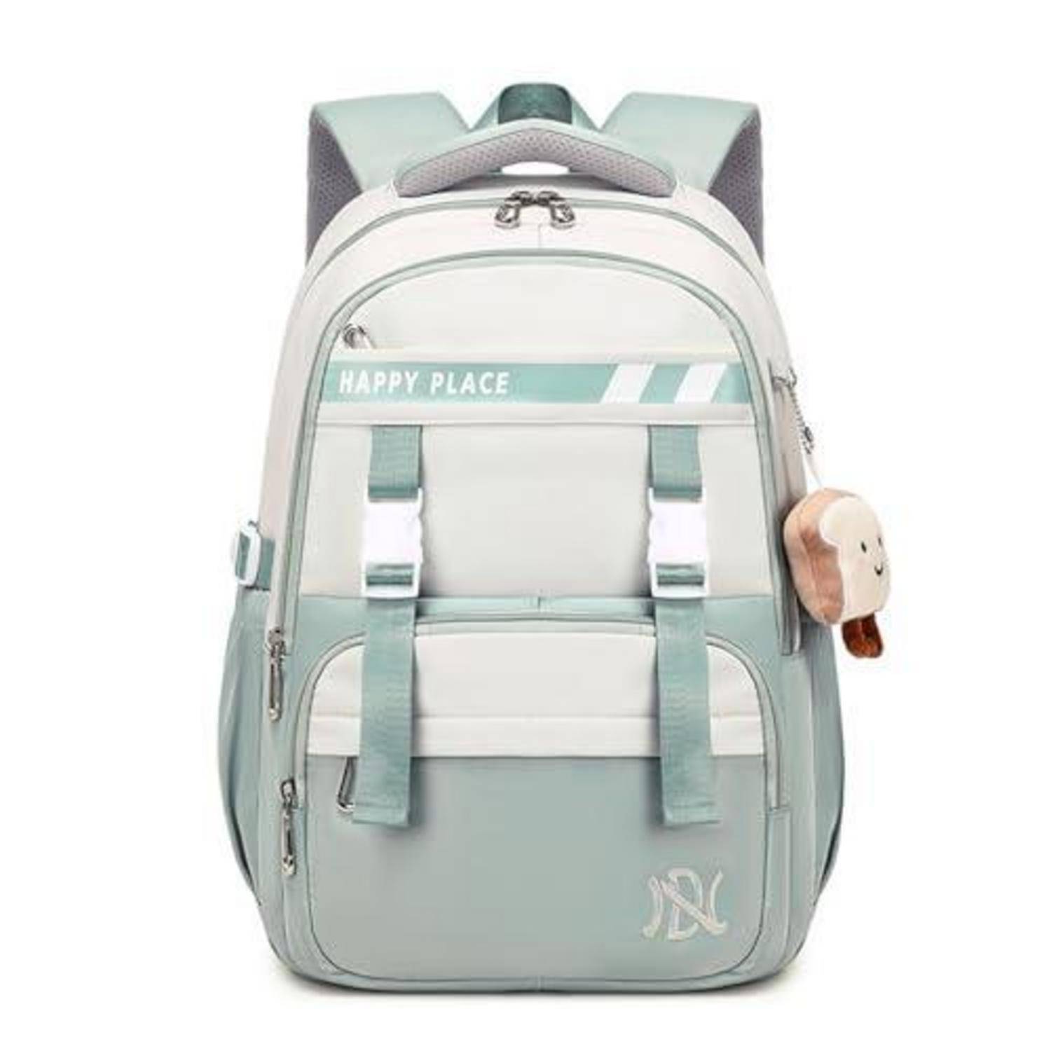 Schulrucksack Damen Mädchen Teenager Rucksack Wasserdicht Hellgrün