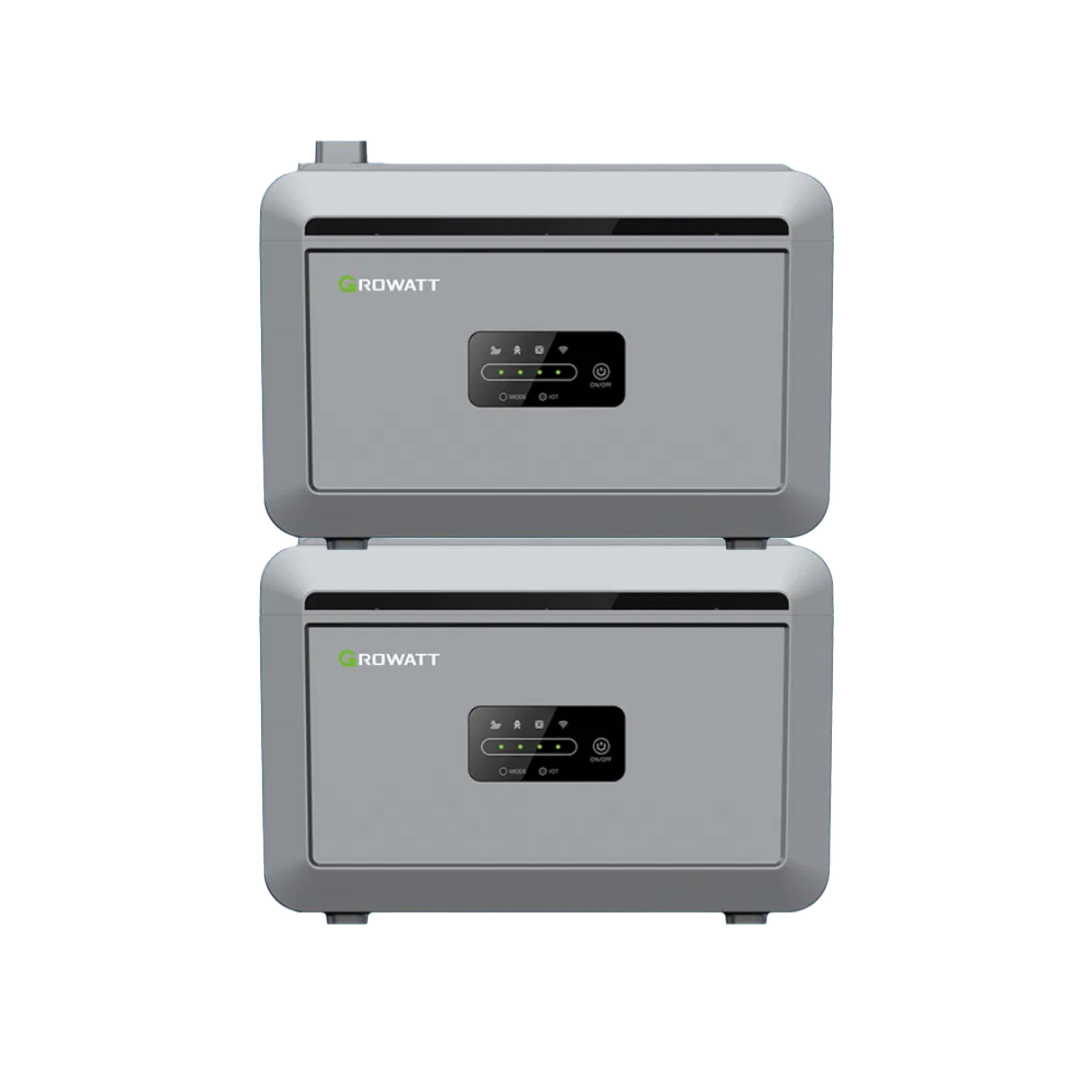 Growatt NEXA 2000 2er-Set Speicher für Balkonkraftwerke mit 0% MwSt nach §12 Abs. 3 UstG