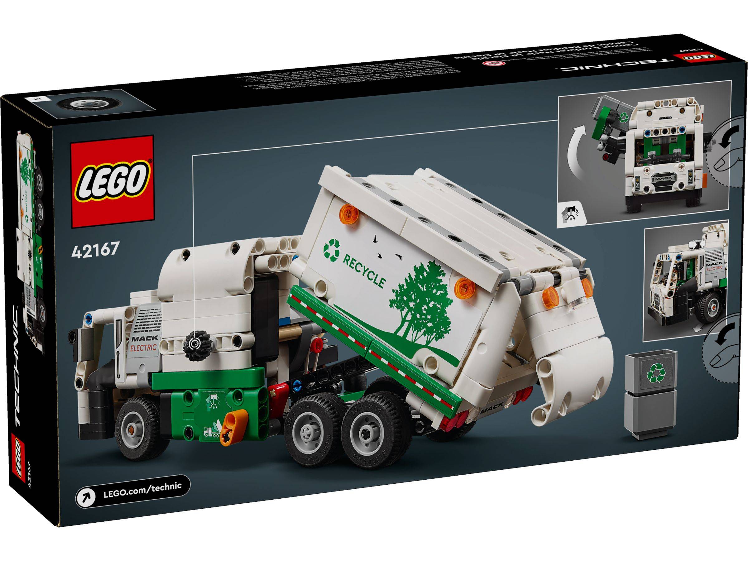 LEGO® Technic™ 42167 Mack® LR Electric Müllwagen