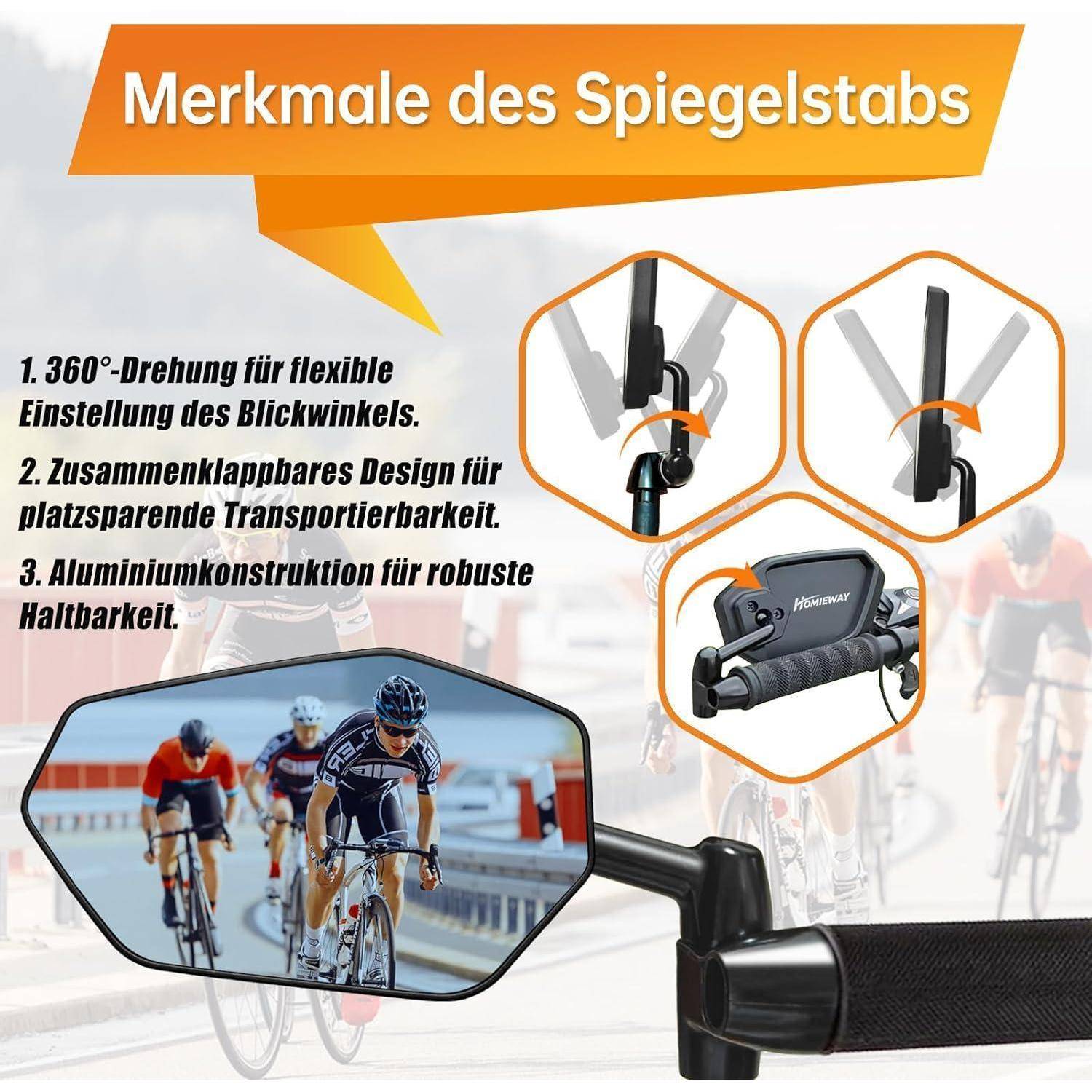 Infografik mit dem Titel „Merkmale des Spiegelstabs
