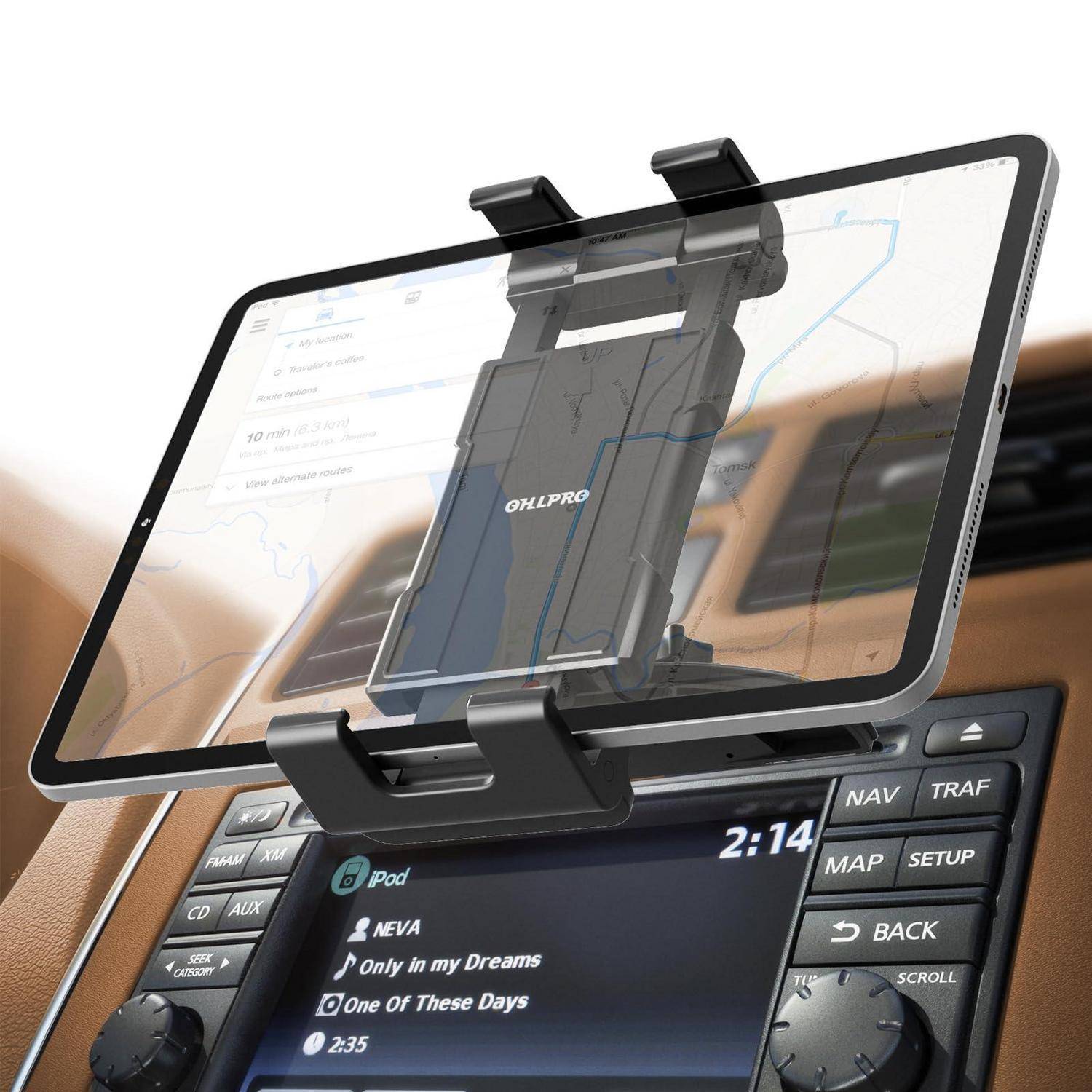OHLPRO Tablet Halterung Auto CD-Schlitz 5-13 Zoll 360° drehbar