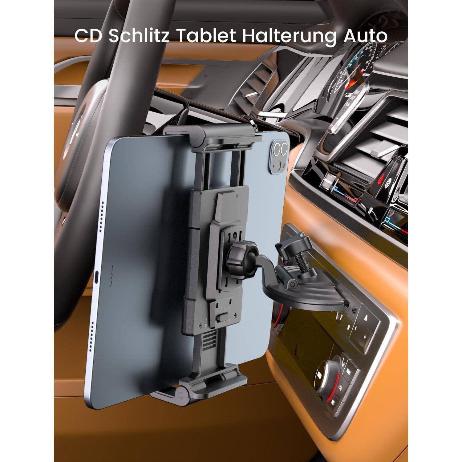 OHLPRO Tablet Halterung Auto CD-Schlitz 5-13 Zoll 360° drehbar