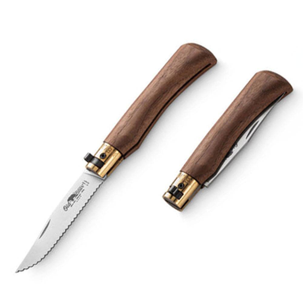 Antonini Old Bear Classic 1.4060 Walnut Serrated M Taschenmesser