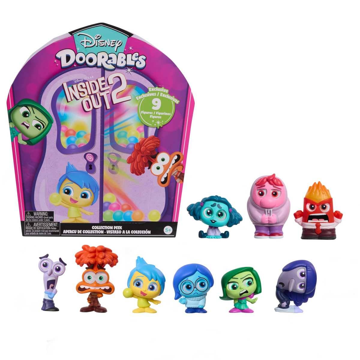 Disney Doorables Alles Steht Kopf 2 Collection Peek 9 Sammelfiguren 3,8 cm 5+