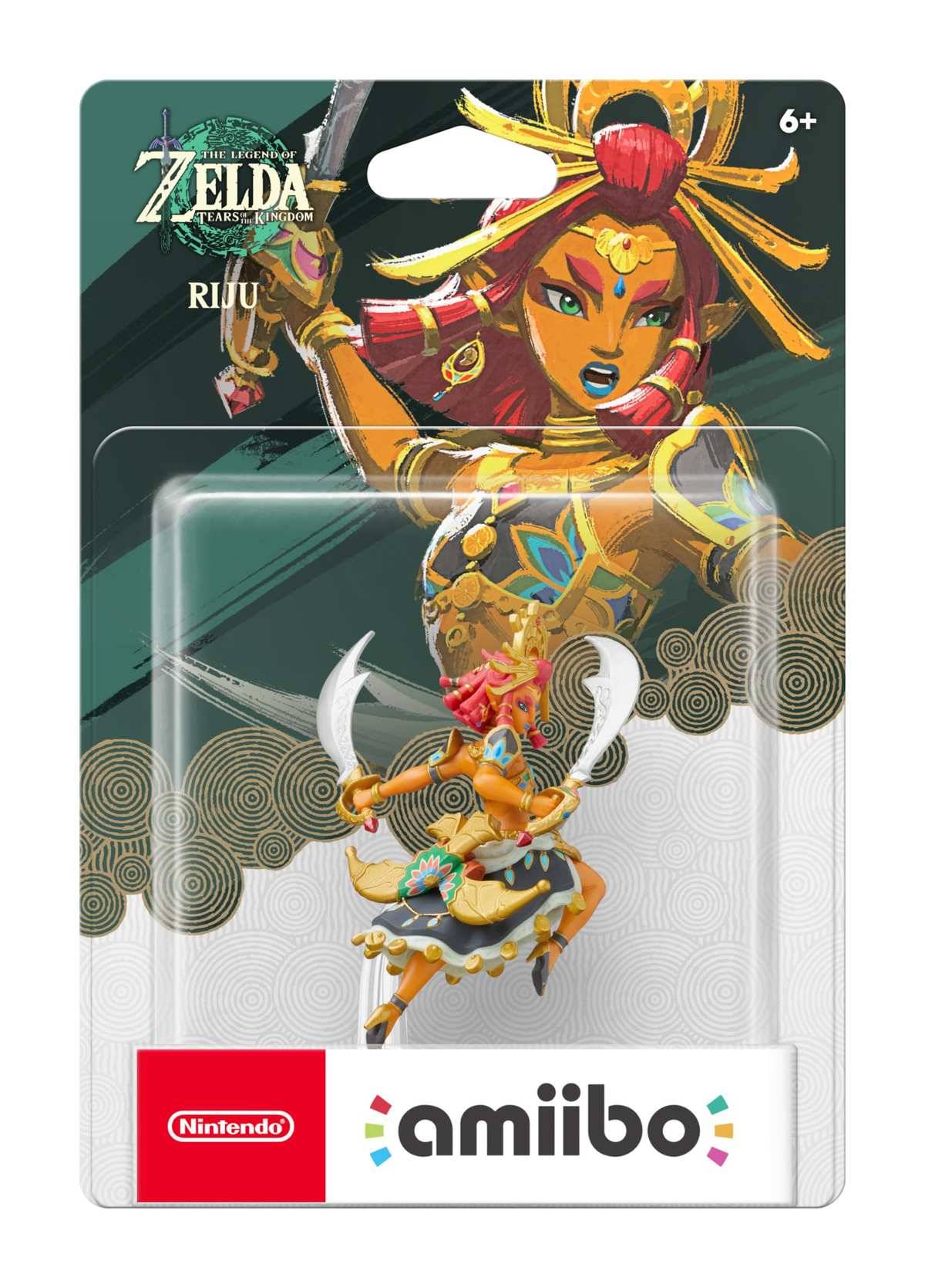 Nintendo AMIIBO The Legend of Zelda Collection Riju Spielfigur 3+