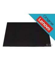 Schwarzer Lenovo-Laptop-Bildschirmersatzteil auf weißem Hintergrund mit 
