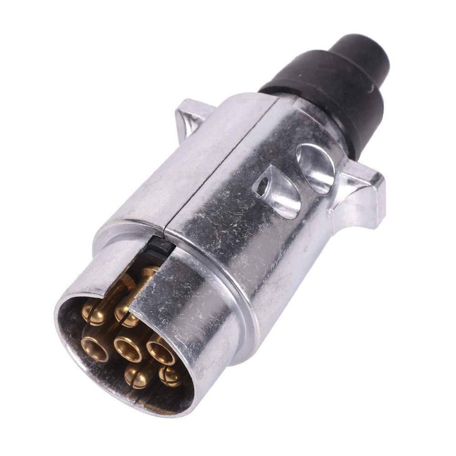 Anhängerstecker 7 polig Metall Aluminiumlegierung 12V