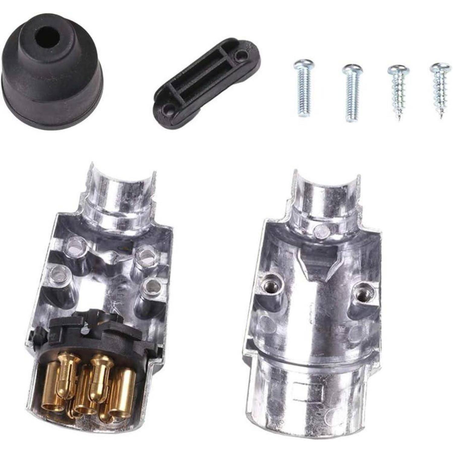 Anhängerstecker 7 polig Metall Aluminiumlegierung 12V