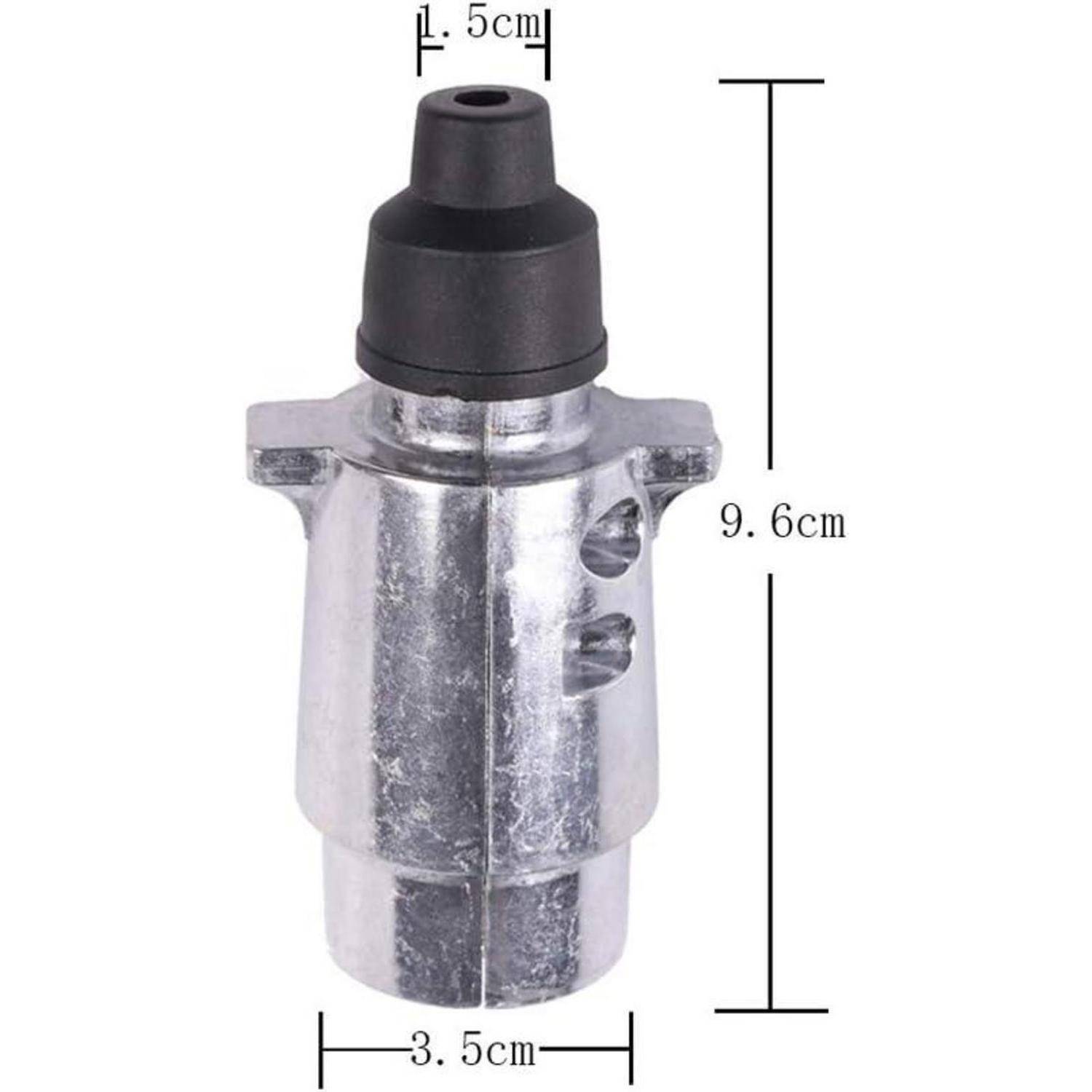 Anhängerstecker 7 polig Metall Aluminiumlegierung 12V