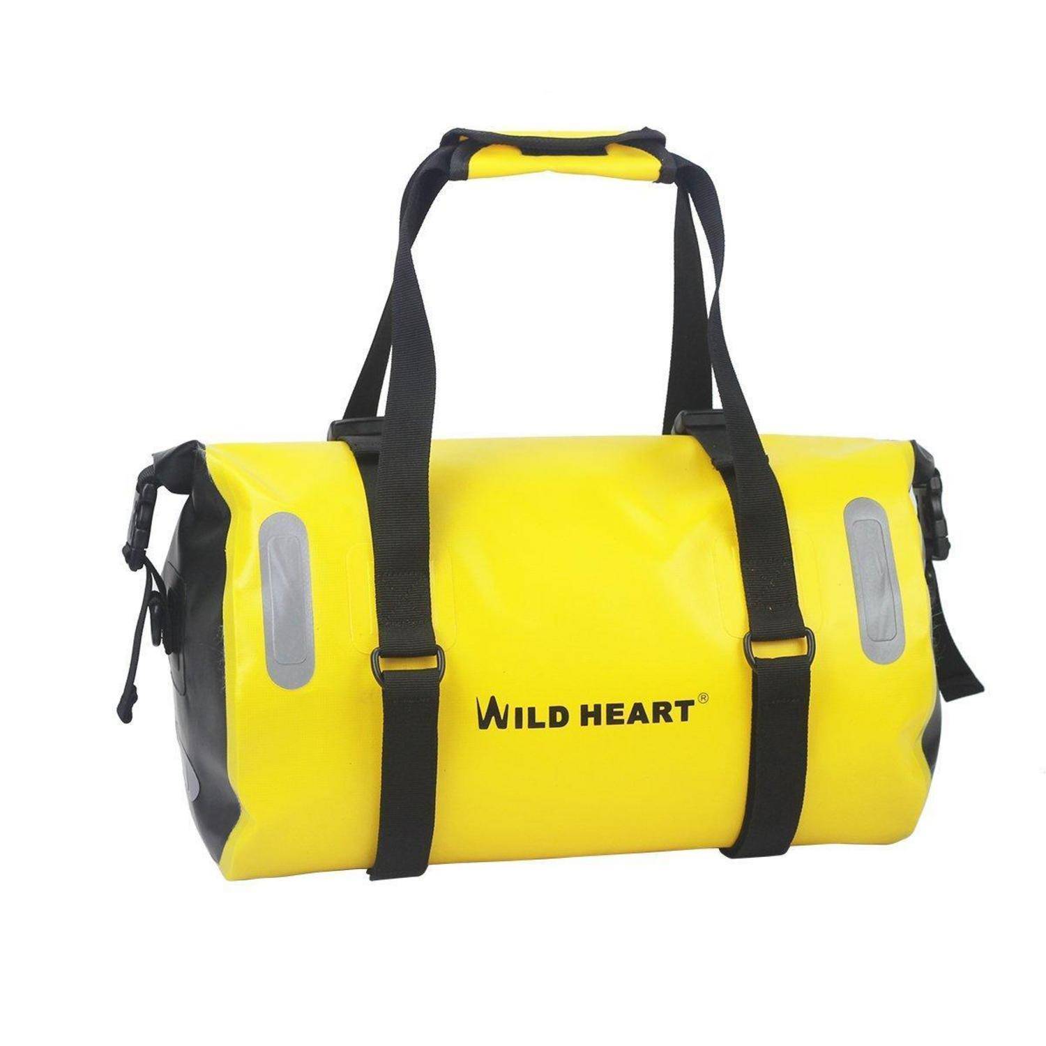 Fahrradtasche 18L wasserdicht IPX6 Roll-Top gelb