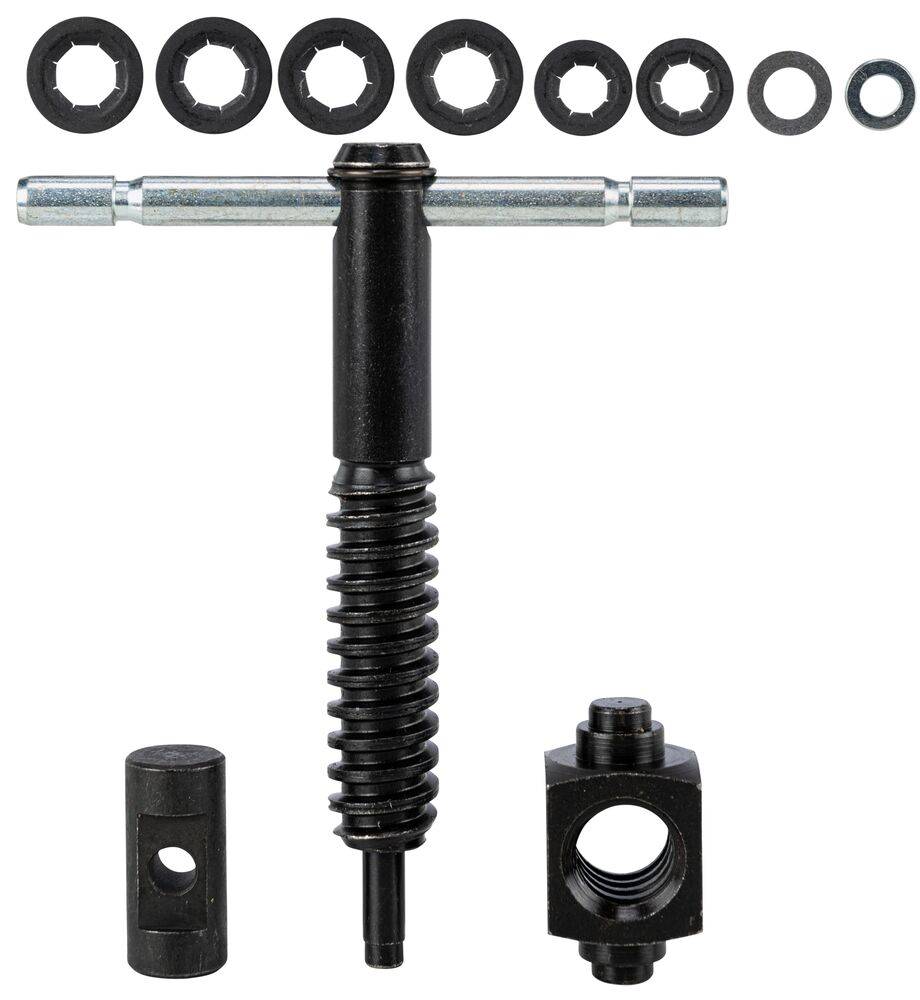 BESSEY Knebelspindel kpl. GRA (+Bolzen, +Sicherungsringe)