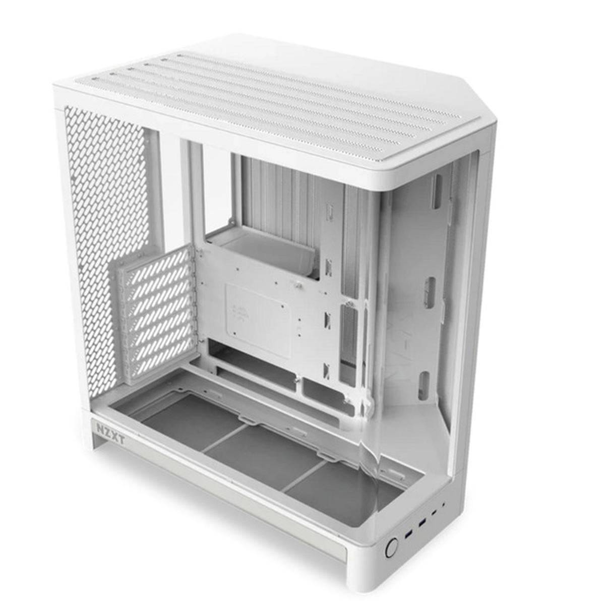 NZXT H6 2026 White | PC-GehäuseMidi-Tower für Mini-ITX, microATX, ATX Mainboards