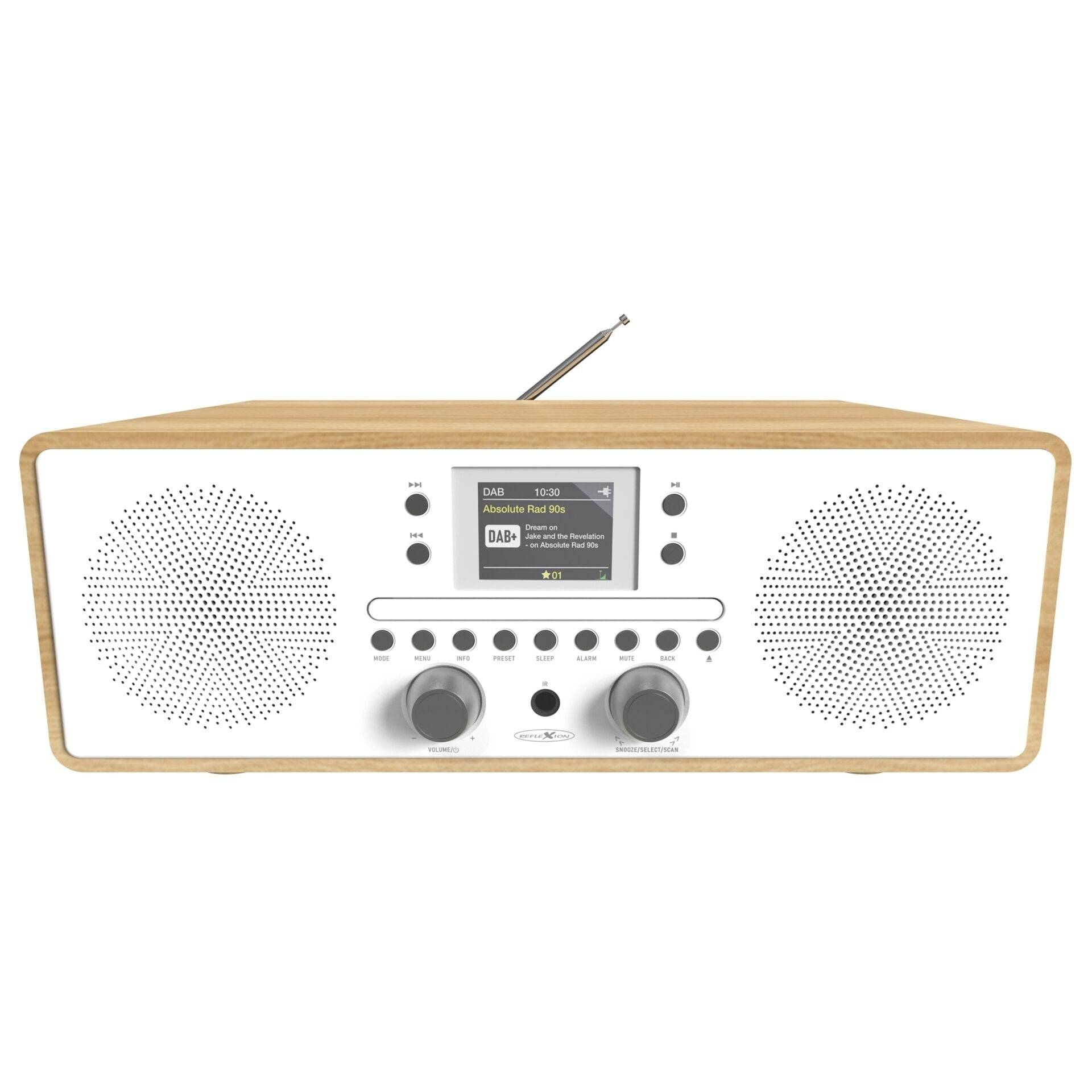 Reflexion HRA21DAB+ DAB+ Radio weiß