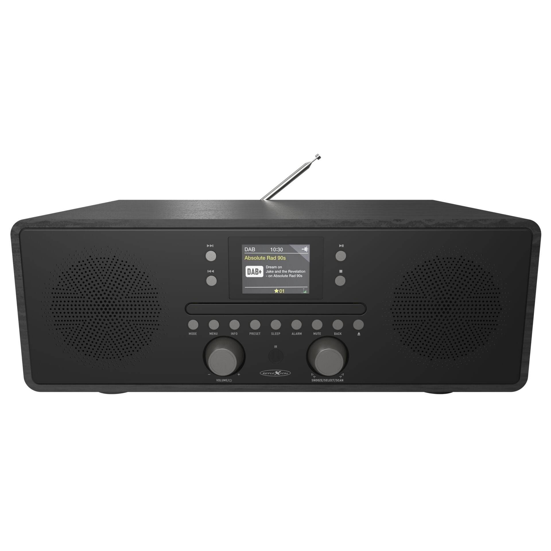 Reflexion HRA21DAB+ DAB+ Radio schwarz
