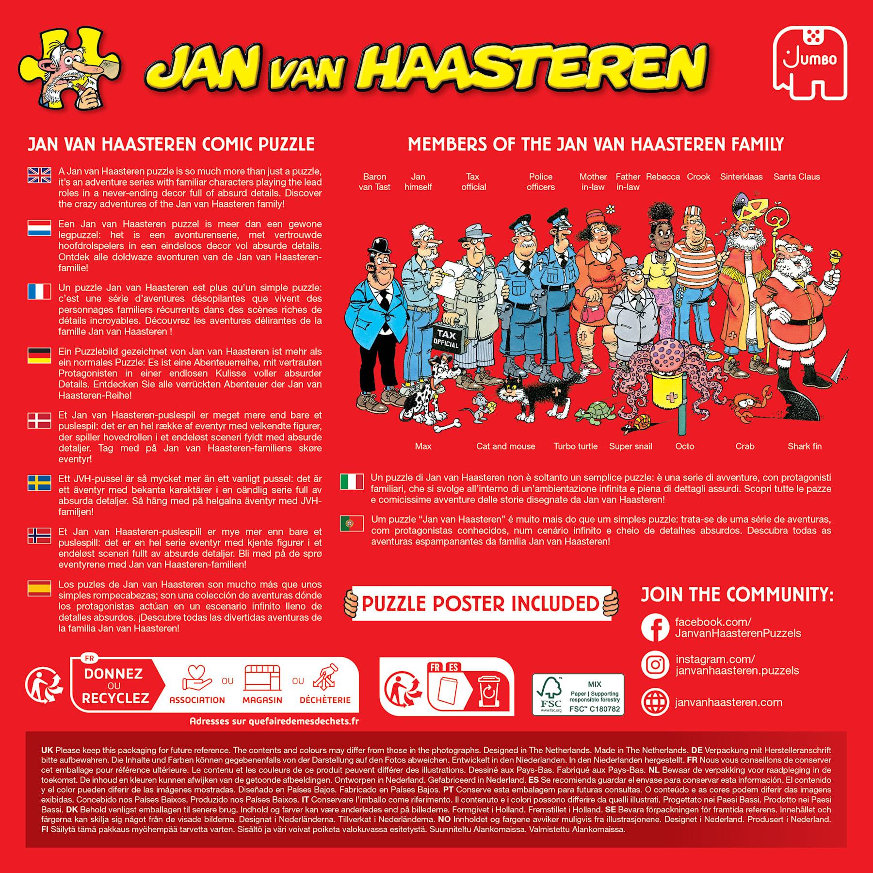 Jan van Haasteren - Modewahnsinn 1000 Teile Puzzle