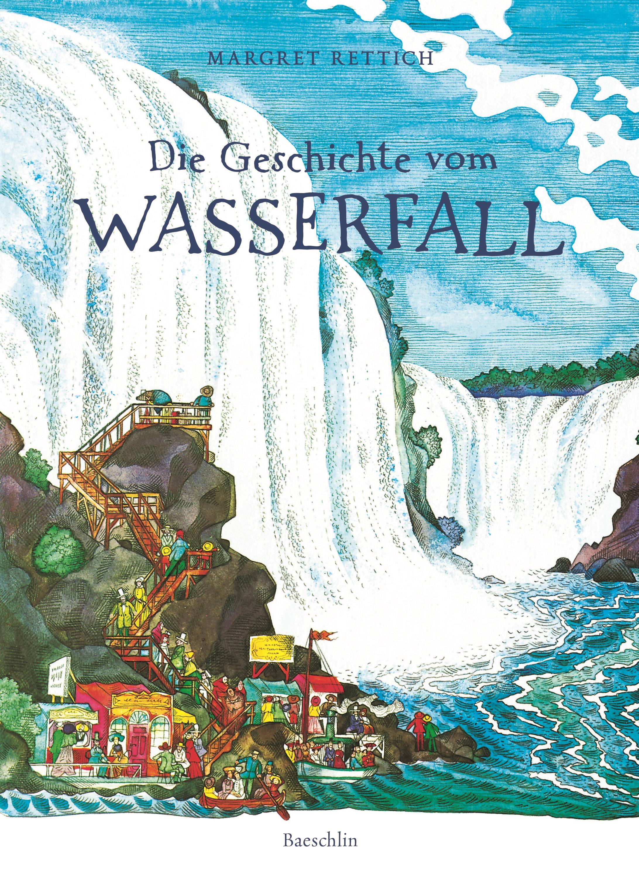 Buchtitel „Die Geschichte vom WASSERFALL
