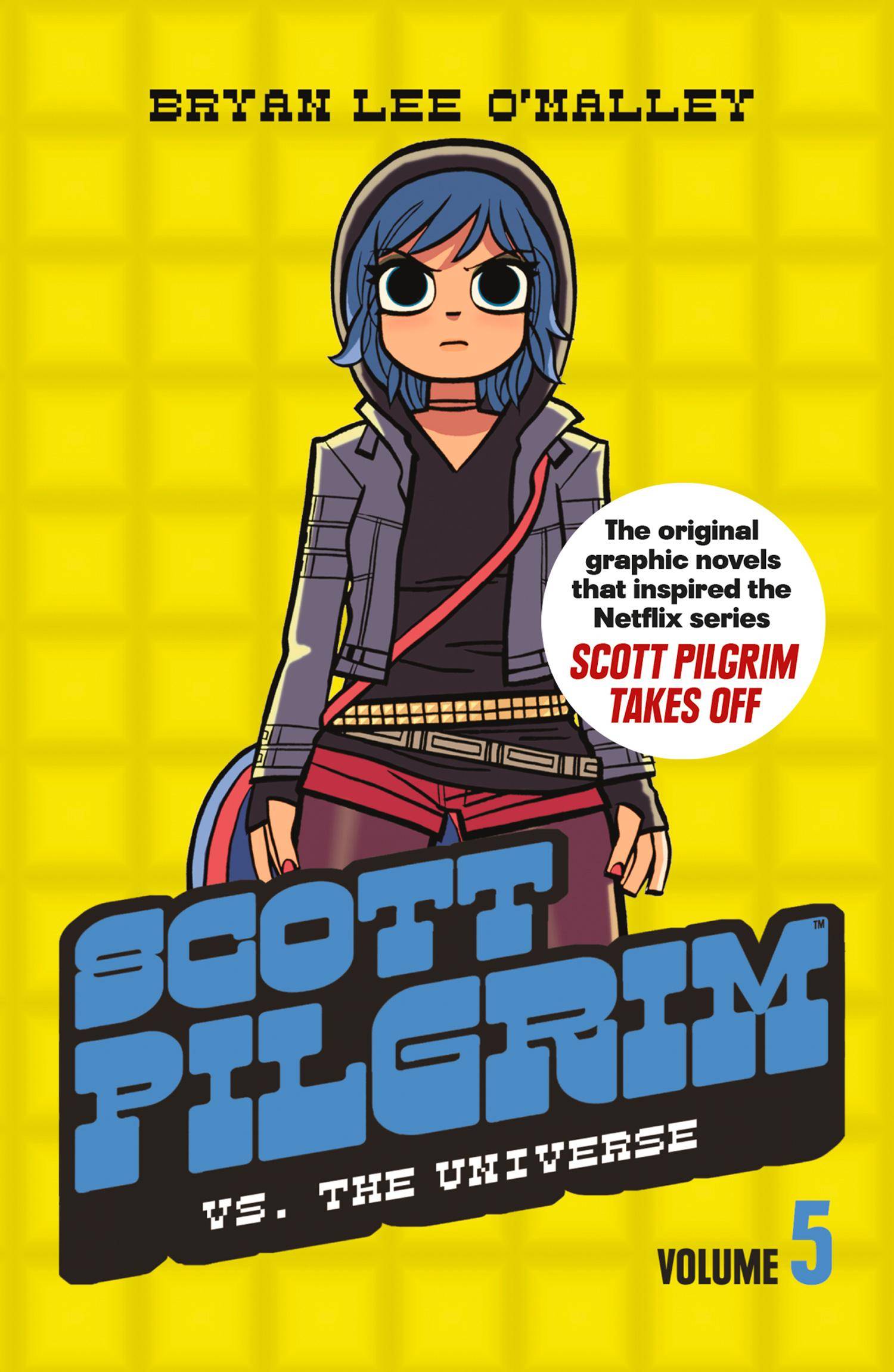 Comicbuch-Titelseite für „Scott Pilgrim vs. the Universe, Band 5