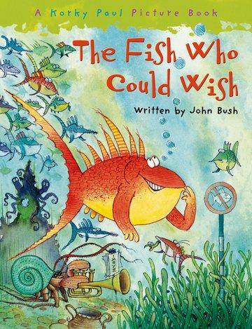 Buchcover für „Der Fisch, der sich Wünsche erfüllen konnte