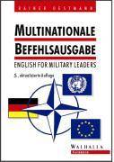 Buchcover mit dem Titel „Multinationale Befehlsausgabe: English for Military Leaders