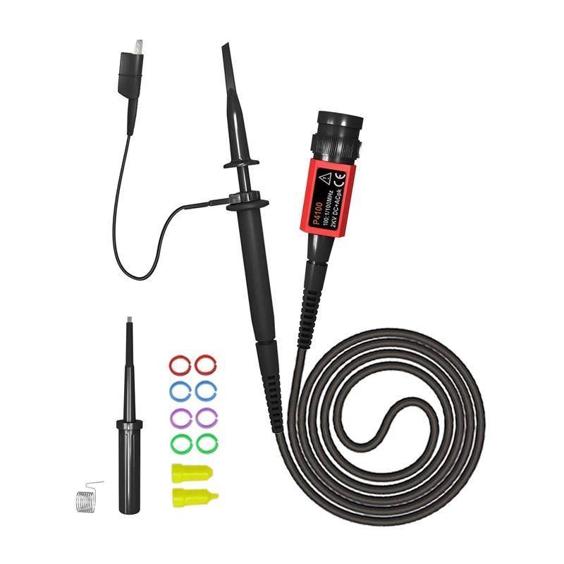 Fnirsi P4100 Oscilloscope Probe, Hochspannungs-Oszilloskop-Tastkopf, 1:100