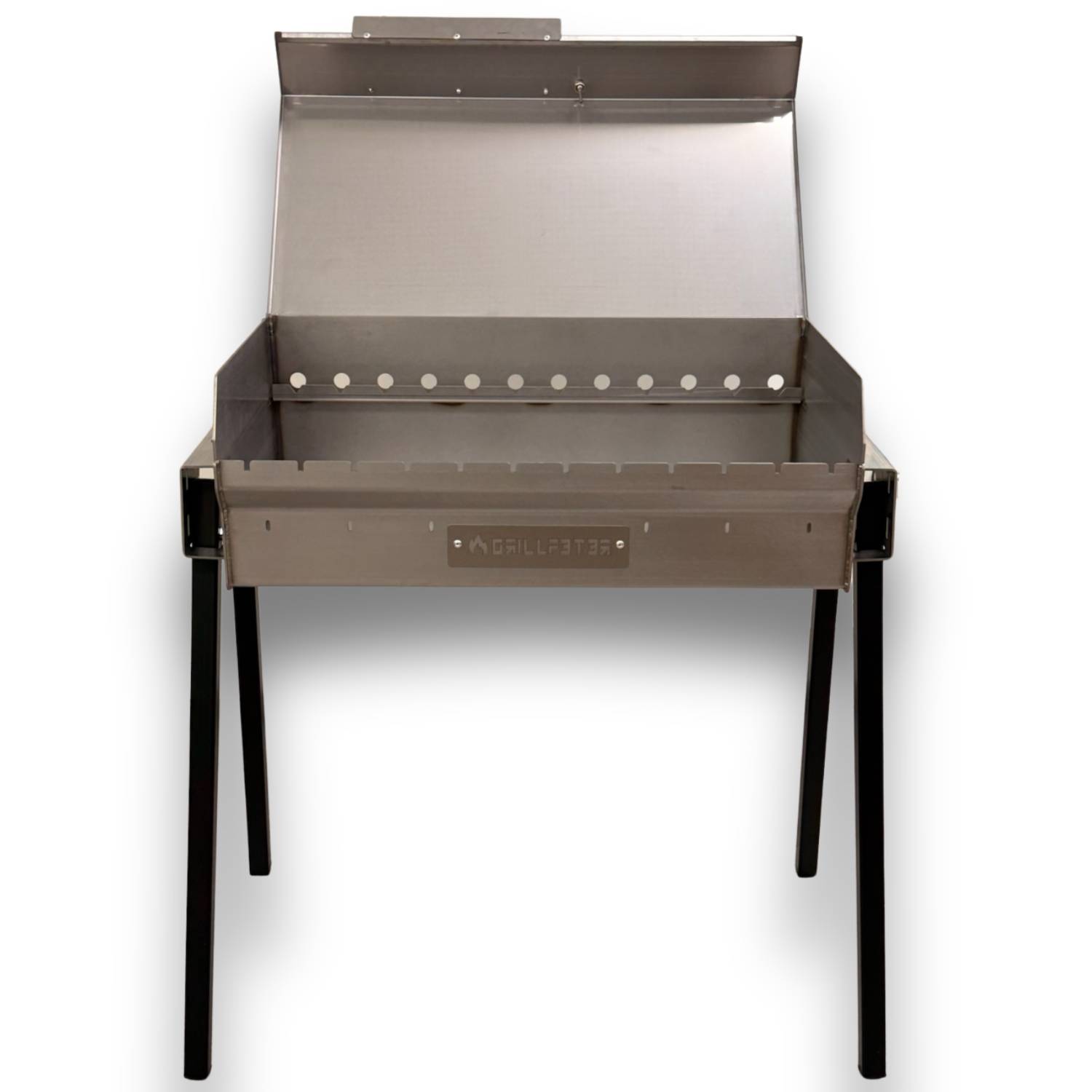 Mangal Bulat 70 Schaschlikgrill 3mm Edelstahl Edelstahldeckel