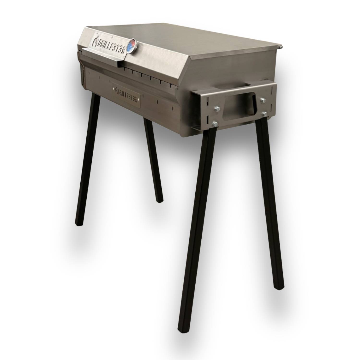 Mangal Bulat 70 Schaschlikgrill 3mm Edelstahl Edelstahldeckel