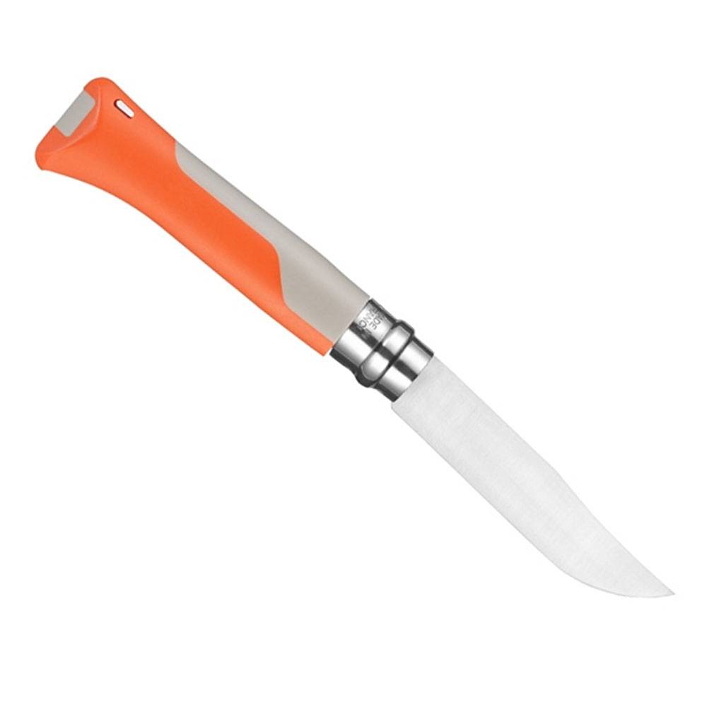 Opinel Horizon 08 Taschenmesser mit Notfallpfeife - Orange