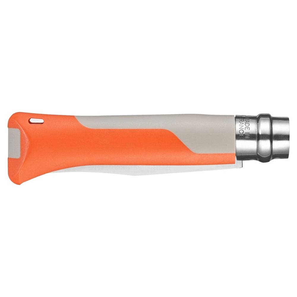 Opinel Horizon 08 Taschenmesser mit Notfallpfeife - Orange