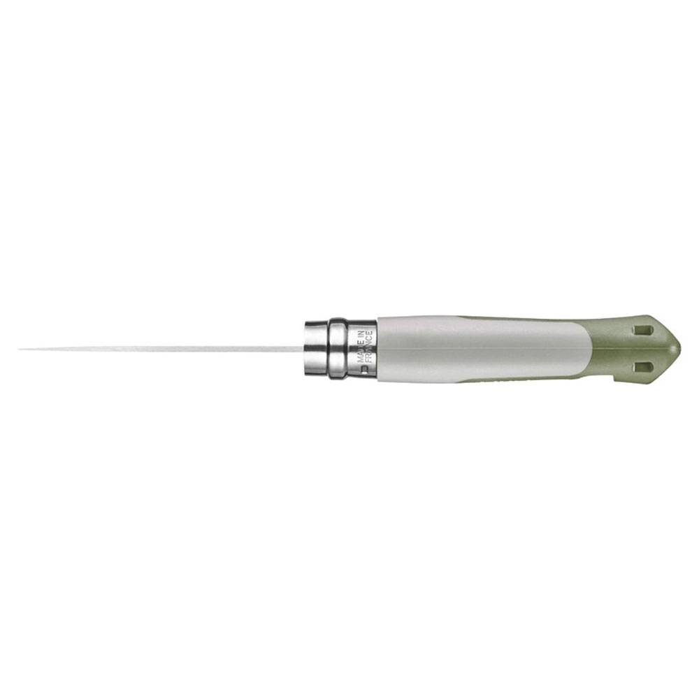 Opinel Horizon 08 Taschenmesser mit Notfallpfeife - Kaki
