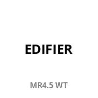 EDIFIER-Logo mit Modellname „MR4.5 WT