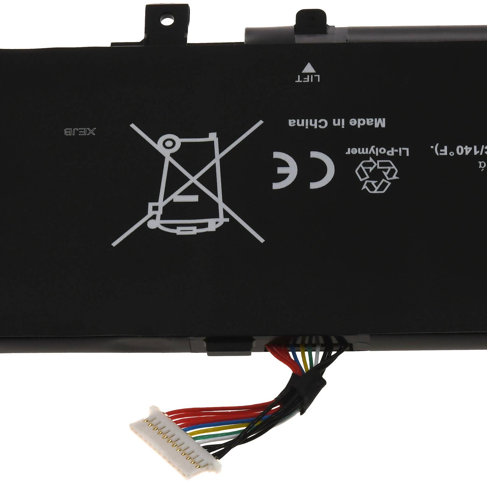 Powery Akku kompatibel mit HP Typ RX03XL, 11,4V, Li-Ion